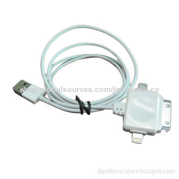 2014 Fashionable PC Data Cables for iPhone, iPad, with FCC, CE & UL